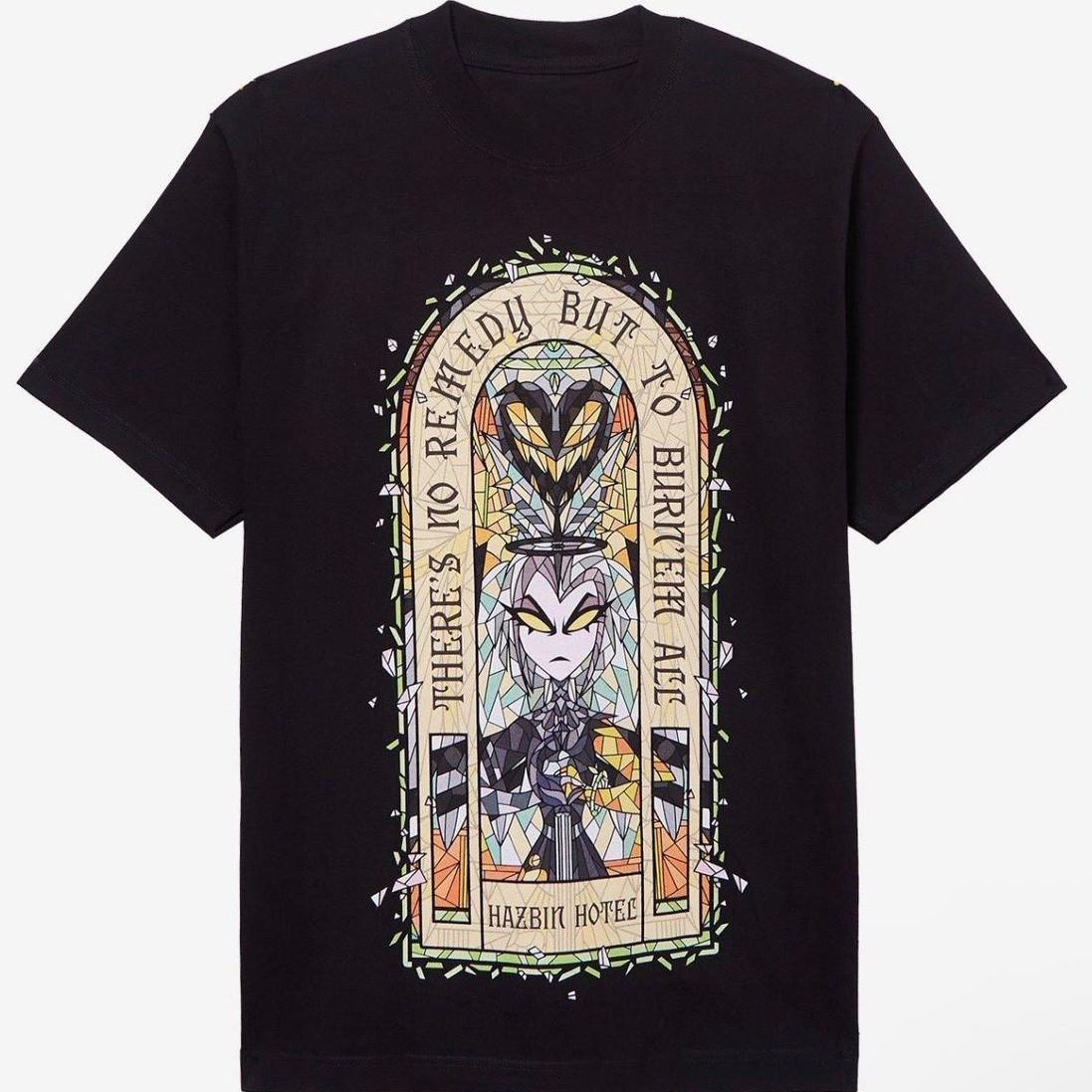 Hazbin Hotel Lute and Adam Stained Glass Retro Unisex Short Sleeve Tee S-5XL 5XL різнокольоровий
Hazbin Hotel Lute and Adam Stained Glass Retro Unisex Short Sleeve Tee S-5XL 5XL різнокольоровий