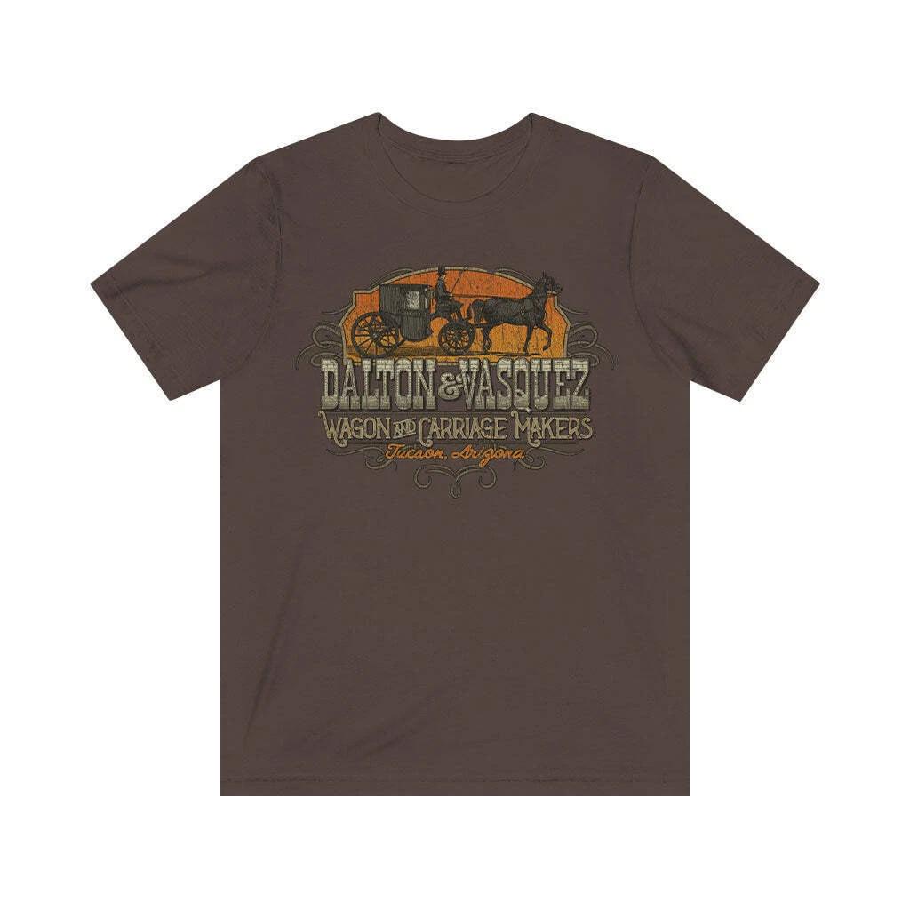 Dalton & Vasquez Wagon and Carriage Makers 1882 Vintage Men s T shirt M
Dalton & Vasquez Wagon and Carriage Makers 1882 Vintage Men s T shirt M
