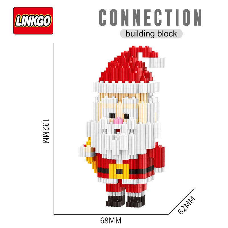 Рождественский Санта и Снеговик Конструктор - Набор-головоломка для взрослых и детей, Праздничный подарок для креативных умов 1pcs красный
Рождественский Санта и Снеговик Конструктор - Набор-головоломка для взрослых и детей, Праздничный подарок для креативных умов 1pcs красный