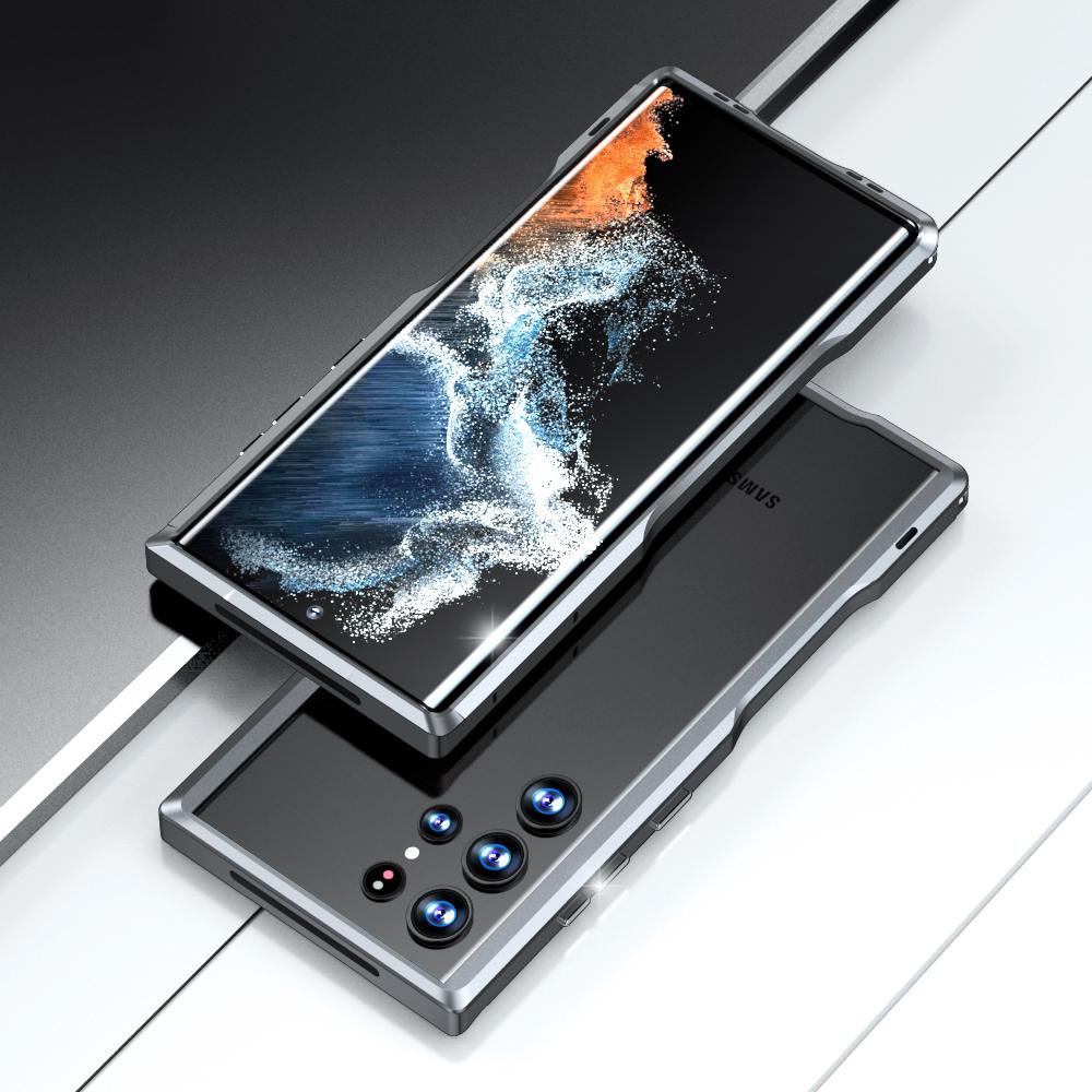 Розкішний металевий алюмінієвий бампер для Samsung Galaxy S22 Ultra 5G Case Frame Cover Протиударні чохли для телефонів Coque Fundas For S22Ultra 6.8inch
Розкішний металевий алюмінієвий бампер для Samsung Galaxy S22 Ultra 5G Case Frame Cover Протиударні чохли для телефонів Coque Fundas For S22Ultra 6.8inch
