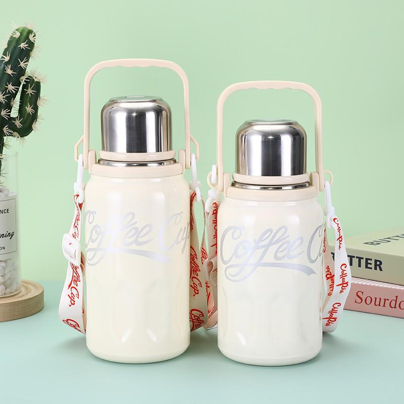 High-Capacity 316 Stainless Steel Thermos Cup, Coca-Cola Style, Portable Sports Water Bottle for Men & Women. 800ml белый
High-Capacity 316 Stainless Steel Thermos Cup, Coca-Cola Style, Portable Sports Water Bottle for Men & Women. 800ml белый