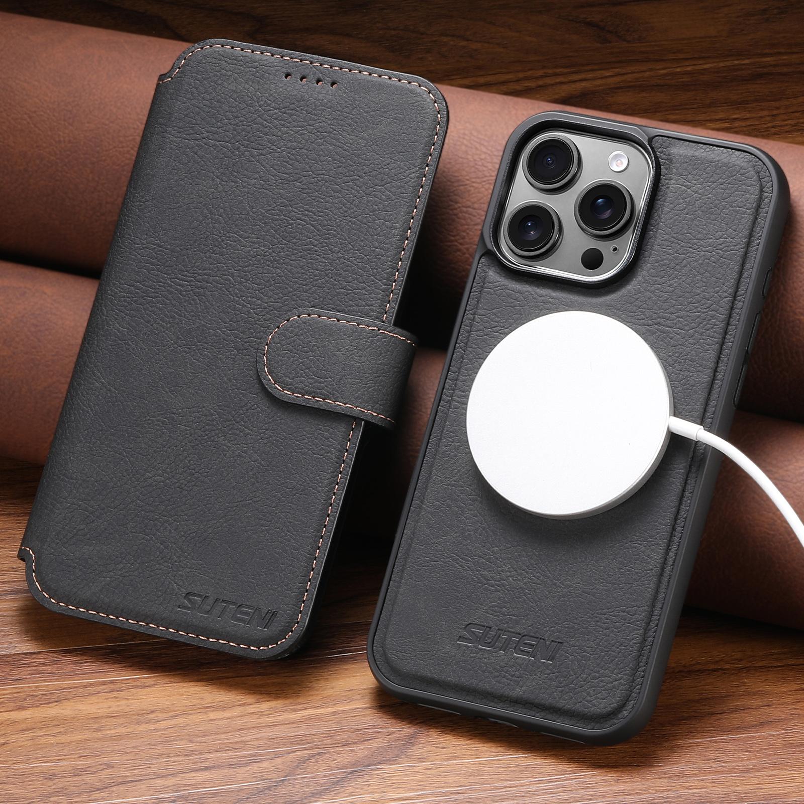 Detachable Card Wallet Flip Case for IPhone 16 Pro Max 15 Plus 14 13 Pro Magnetic Charging Bracket Lychee Texture Leather Cover iPhone 15 Pro Max чорний
Detachable Card Wallet Flip Case for IPhone 16 Pro Max 15 Plus 14 13 Pro Magnetic Charging Bracket Lychee Texture Leather Cover iPhone 15 Pro Max чорний