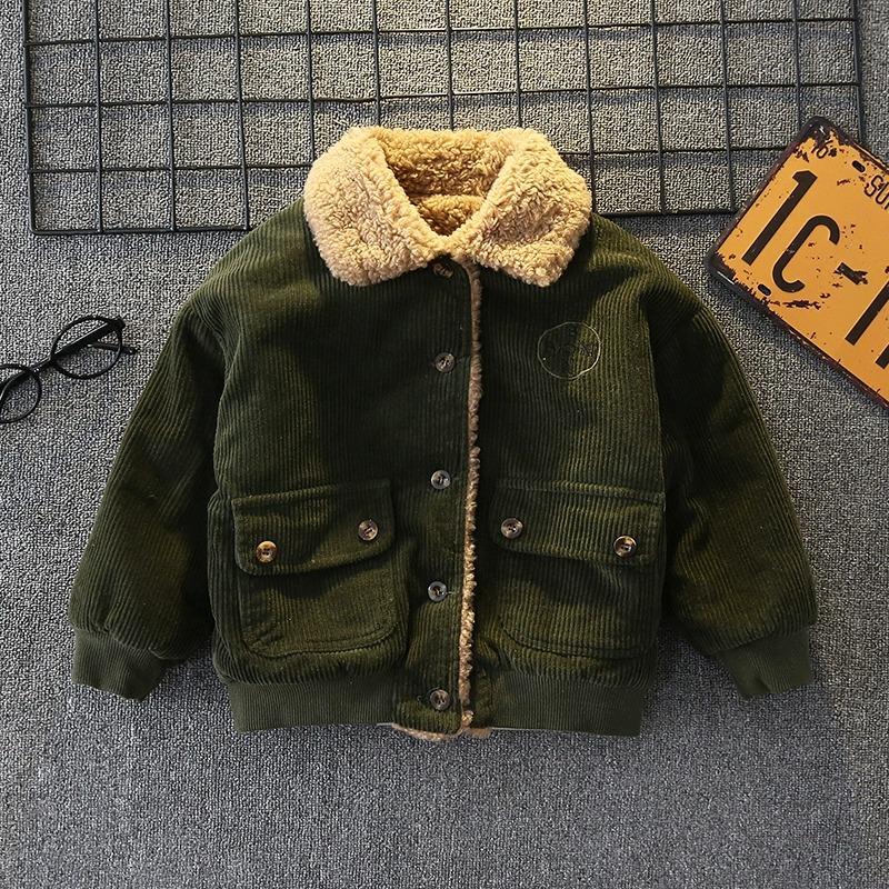 Зимняя куртка для мальчиков, интегрированная бархатная куртка для мальчиков на осень и зиму, зимняя клетчатая рубашка, утепленное пальто 120cm
Зимняя куртка для мальчиков, интегрированная бархатная куртка для мальчиков на осень и зиму, зимняя клетчатая рубашка, утепленное пальто 120cm