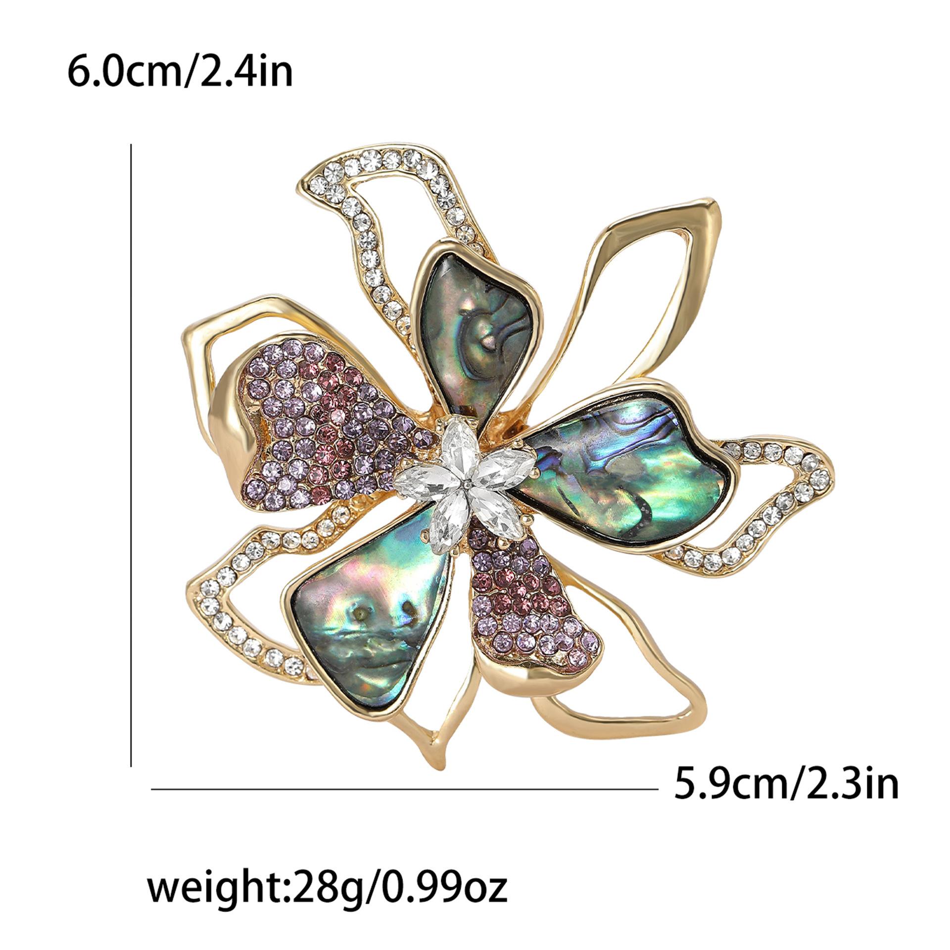 Винтажная брошь из сплава со стразами в виде ракушки и цветка, изысканная женская брошь для корсажа и рубашки высокого класса
Винтажная брошь из сплава со стразами в виде ракушки и цветка, изысканная женская брошь для корсажа и рубашки высокого класса