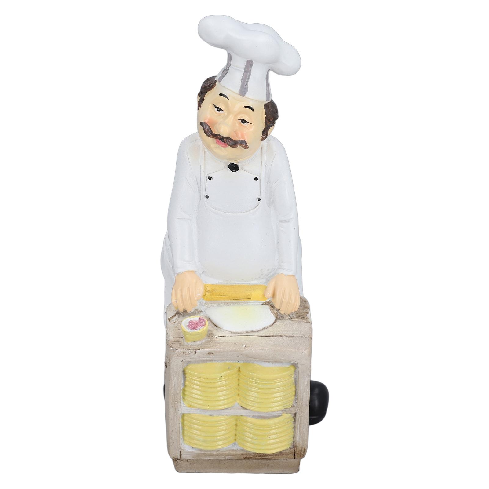 Французский повар фигурка 9x11x23см Милая 3D смола Ресторан Стол Фигурка Статуэтка повара для офиса
Французский повар фигурка 9x11x23см Милая 3D смола Ресторан Стол Фигурка Статуэтка повара для офиса