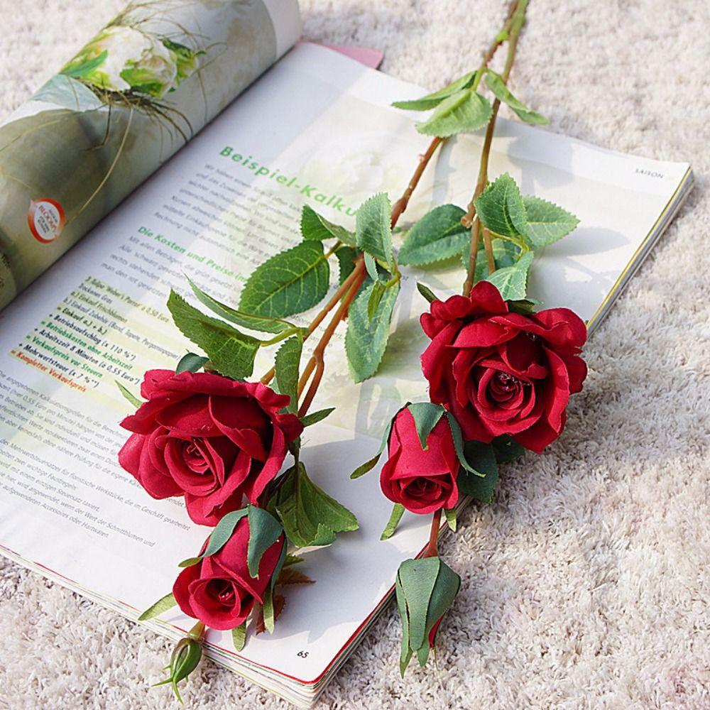 Day Party Supplies Wedding Decor For Home Decoration Artificial Flowers Rose Branch Fake Flowers
Day Party Supplies Wedding Decor For Home Decoration Artificial Flowers Rose Branch Fake Flowers