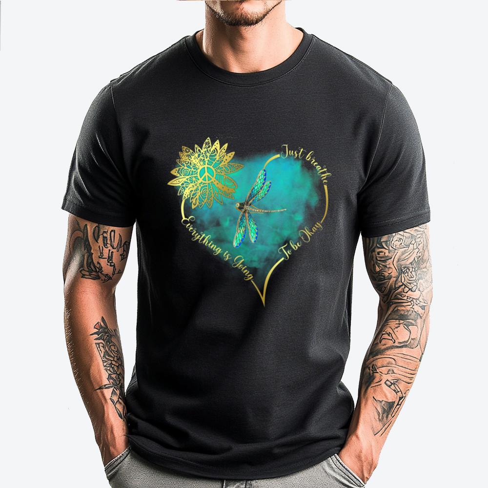 Just Breathe Everything Is Going To Be Okay Dragonfly Free Shippping Items Lowest Prices Men Short Sleeve Tee St Patrick s Day 5XL різнокольоровий
Just Breathe Everything Is Going To Be Okay Dragonfly Free Shippping Items Lowest Prices Men Short Sleeve Tee St Patrick s Day 5XL різнокольоровий