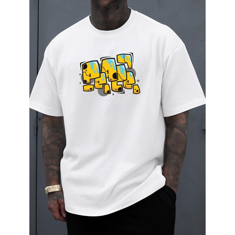 European sizes Abstract Graffiti T-Shirt Men s T Shirt White Top Funny Soft and Comfortable New Spring and Autumn Trendy Printed T-shirts S белый
European sizes Abstract Graffiti T-Shirt Men s T Shirt White Top Funny Soft and Comfortable New Spring and Autumn Trendy Printed T-shirts S белый