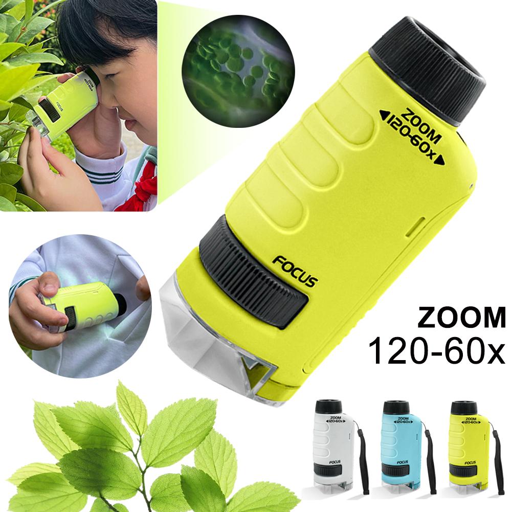 Lab Handheld Microscope Lab LED Light Battery Powered Kids Science Microscope Home School Biological Science Educational Toys
Lab Handheld Microscope Lab LED Light Battery Powered Kids Science Microscope Home School Biological Science Educational Toys