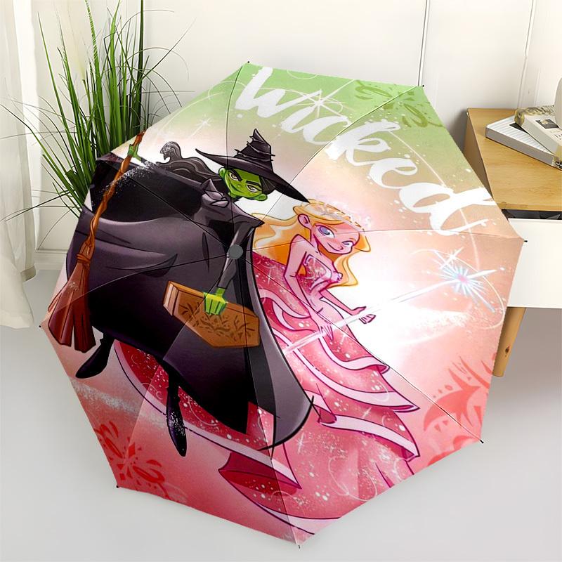 Wicked, Witch Themed Automatic Opening and Closing Umbrella, Compact Travel Umbrella, Lightweight and Portable, Suitable for Beach Commuting
Wicked, Witch Themed Automatic Opening and Closing Umbrella, Compact Travel Umbrella, Lightweight and Portable, Suitable for Beach Commuting