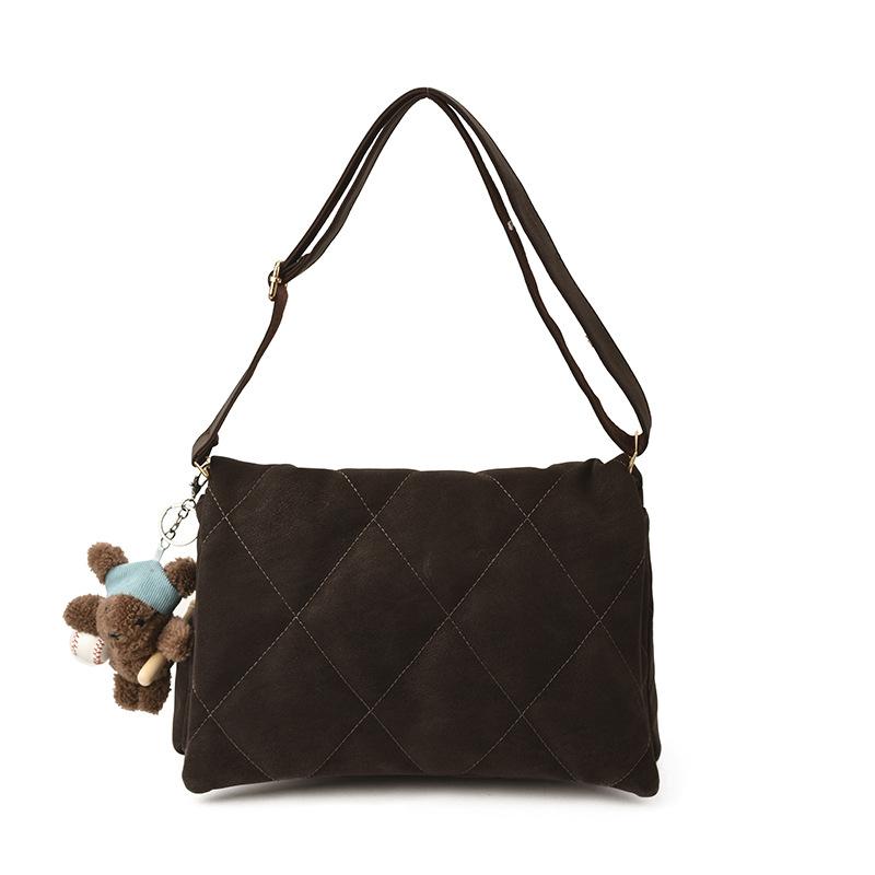 New Simple Check Texture Simple Crossbody Bag Small Niche Texture Commuter Bag Large Capacity Student Class Casual Diamd Bag
New Simple Check Texture Simple Crossbody Bag Small Niche Texture Commuter Bag Large Capacity Student Class Casual Diamd Bag