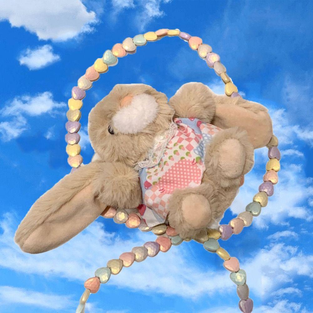 Mini Size Bunny Plush Phone Rope Cute Design Mobile Phone Chain Phone Back Clip Social Media Style кавовий
Mini Size Bunny Plush Phone Rope Cute Design Mobile Phone Chain Phone Back Clip Social Media Style кавовий
