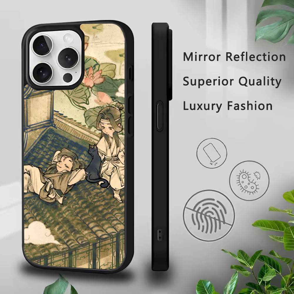 Mo Dao Zu Shi Phone Case For iPhone 17,16,15,14,13,12,11,Pro,Max,Plus,Mini,SE4,E Magnetic Magsafe Wireless Charging iPhone11promax
Mo Dao Zu Shi Phone Case For iPhone 17,16,15,14,13,12,11,Pro,Max,Plus,Mini,SE4,E Magnetic Magsafe Wireless Charging iPhone11promax