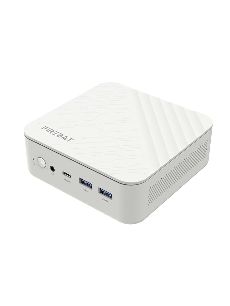 FIREBAT AM02 Mini PC with AMD Ryzen5 6 12 Zen4 Radeon 760M 16GB DDR4 3200 Dual PCIe up to 64GB 512GB Dual PCIe Triple Display Compact Size 7430U,
FIREBAT AM02 Mini PC with AMD Ryzen5 6 12 Zen4 Radeon 760M 16GB DDR4 3200 Dual PCIe up to 64GB 512GB Dual PCIe Triple Display Compact Size 7430U,