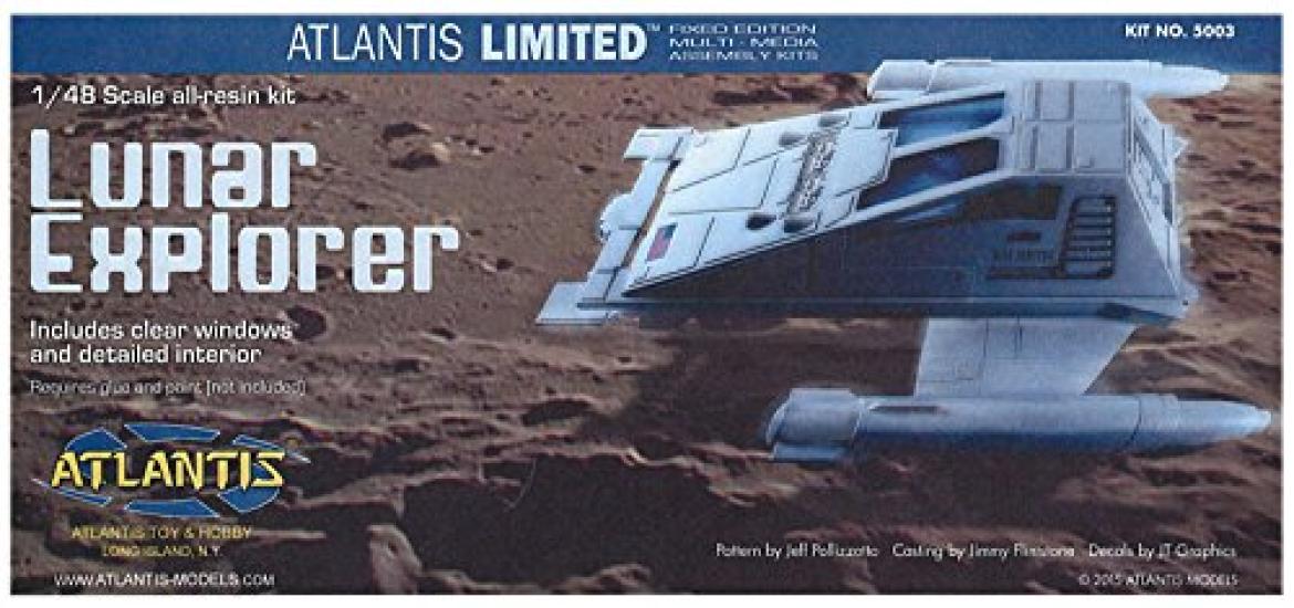 PLATZ Lunar Explorer Plastic Model AMC5003 1/48
PLATZ Lunar Explorer Plastic Model AMC5003 1/48