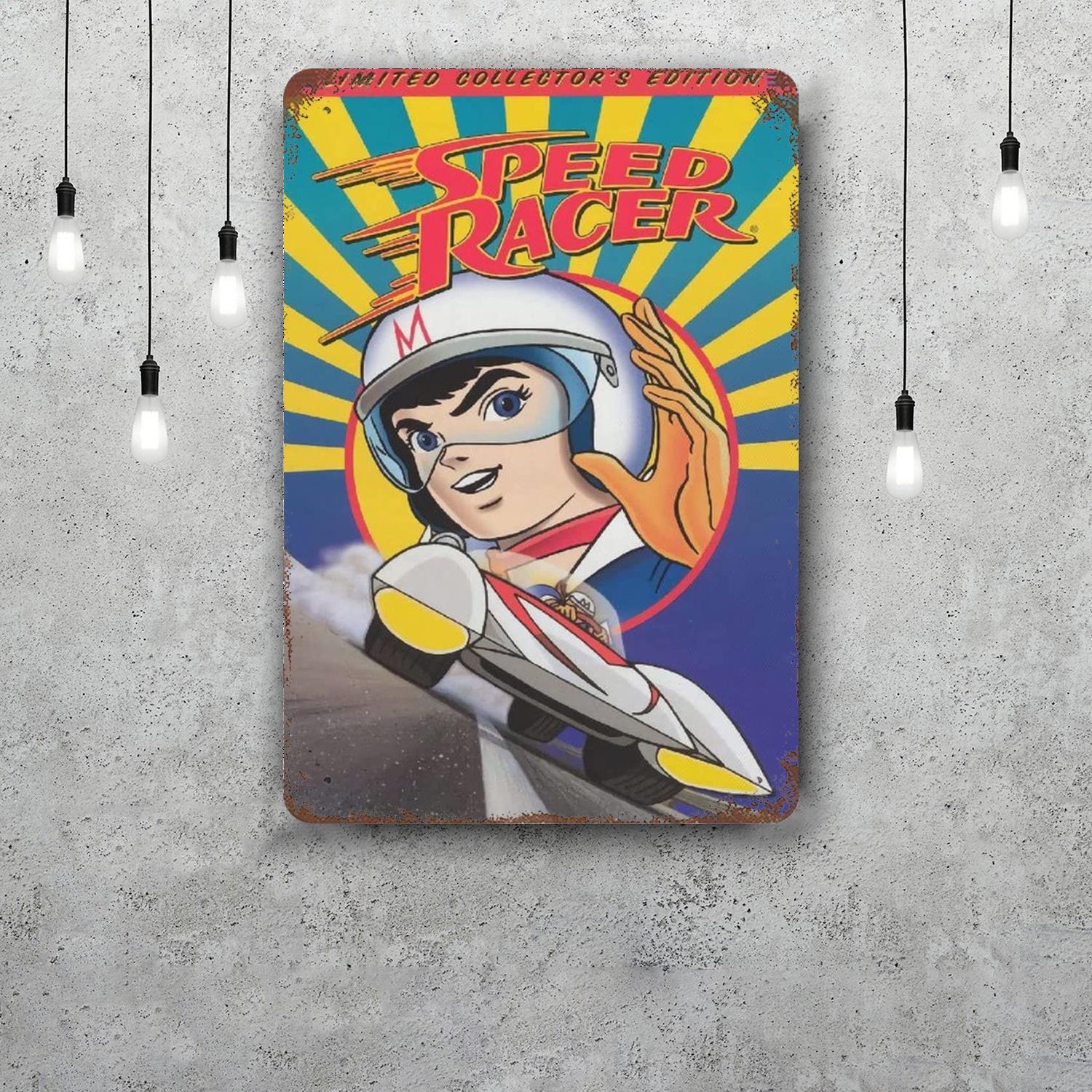 speed racer movie Retro Vintage Tin Sign Poster Decorative Plaque Metal Plate Wall Decor 20x30cm(7.8x11.8inch)
speed racer movie Retro Vintage Tin Sign Poster Decorative Plaque Metal Plate Wall Decor 20x30cm(7.8x11.8inch)