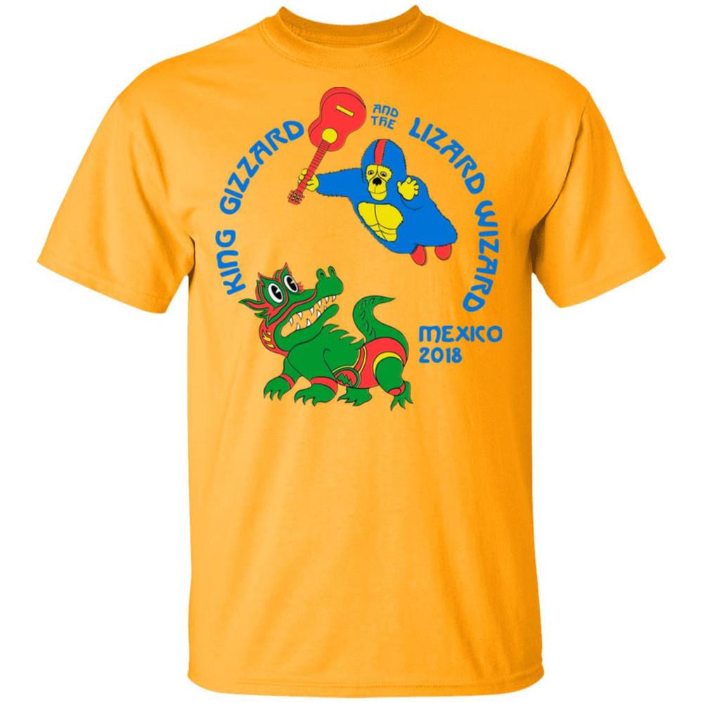 King Gizzard And The Lizard Wizard Mexico 2018 Unisex Classic T-Shirt Unisex T-Shirt XL
King Gizzard And The Lizard Wizard Mexico 2018 Unisex Classic T-Shirt Unisex T-Shirt XL