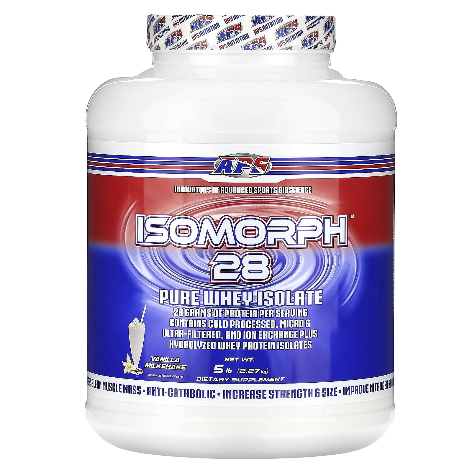 Isomorph 28, Pure Whey Isolate, Vanilla Milkshake, 2.27Kg(5Lb)
Isomorph 28, Pure Whey Isolate, Vanilla Milkshake, 2.27Kg(5Lb)