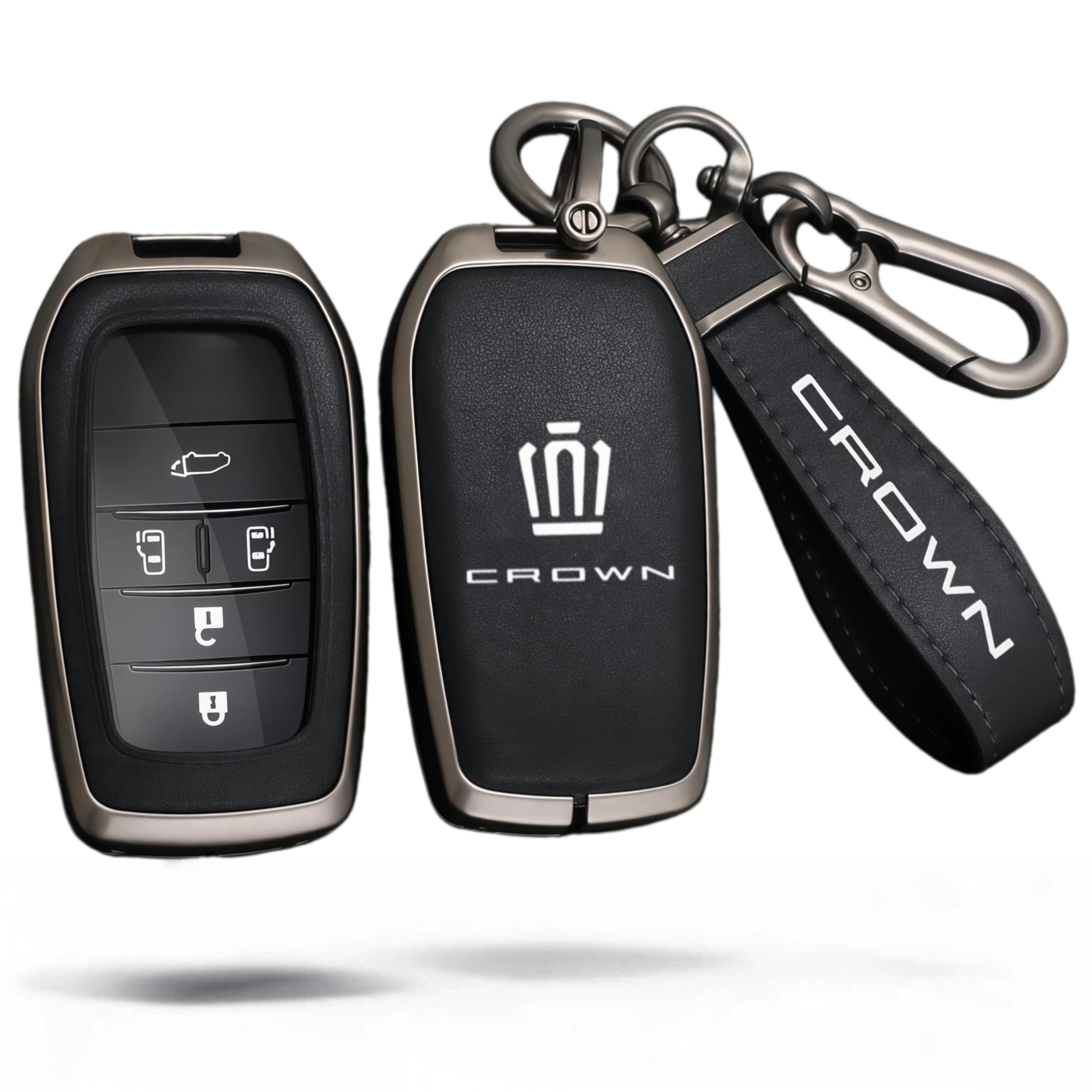 Crown Key Case Fits Toyota Crown 220 New Crown Crossover 35 Crown Sport 30 Crown Estate 30 Genuine Leather Smart Key Crown Sport Accessory Key Full чёрный
Crown Key Case Fits Toyota Crown 220 New Crown Crossover 35 Crown Sport 30 Crown Estate 30 Genuine Leather Smart Key Crown Sport Accessory Key Full чёрный