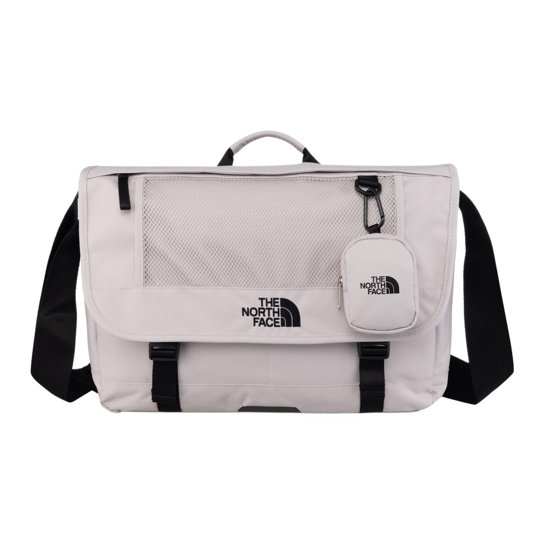 The North Face 14L Solid Color Simple Versatile Logo Embossed Buckle Closure Large Messenger Bag Shoulder Tote Outdoor Bag Men bags NN2PR00K Gray White
The North Face 14L Solid Color Simple Versatile Logo Embossed Buckle Closure Large Messenger Bag Shoulder Tote Outdoor Bag Men bags NN2PR00K Gray White