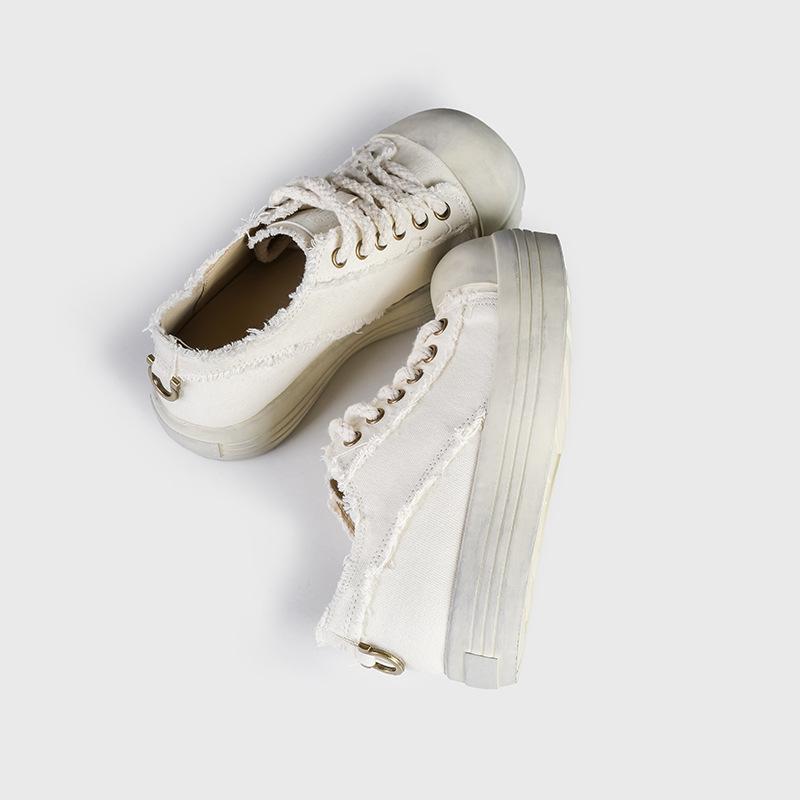 Туфли с большой головой, толстая подошва, старый грязный деним, туфли Микки, уродливо-милые, нишевые, повседневные, универсальные, парусиновые женские туфли 41 белый
Туфли с большой головой, толстая подошва, старый грязный деним, туфли Микки, уродливо-милые, нишевые, повседневные, универсальные, парусиновые женские туфли 41 белый