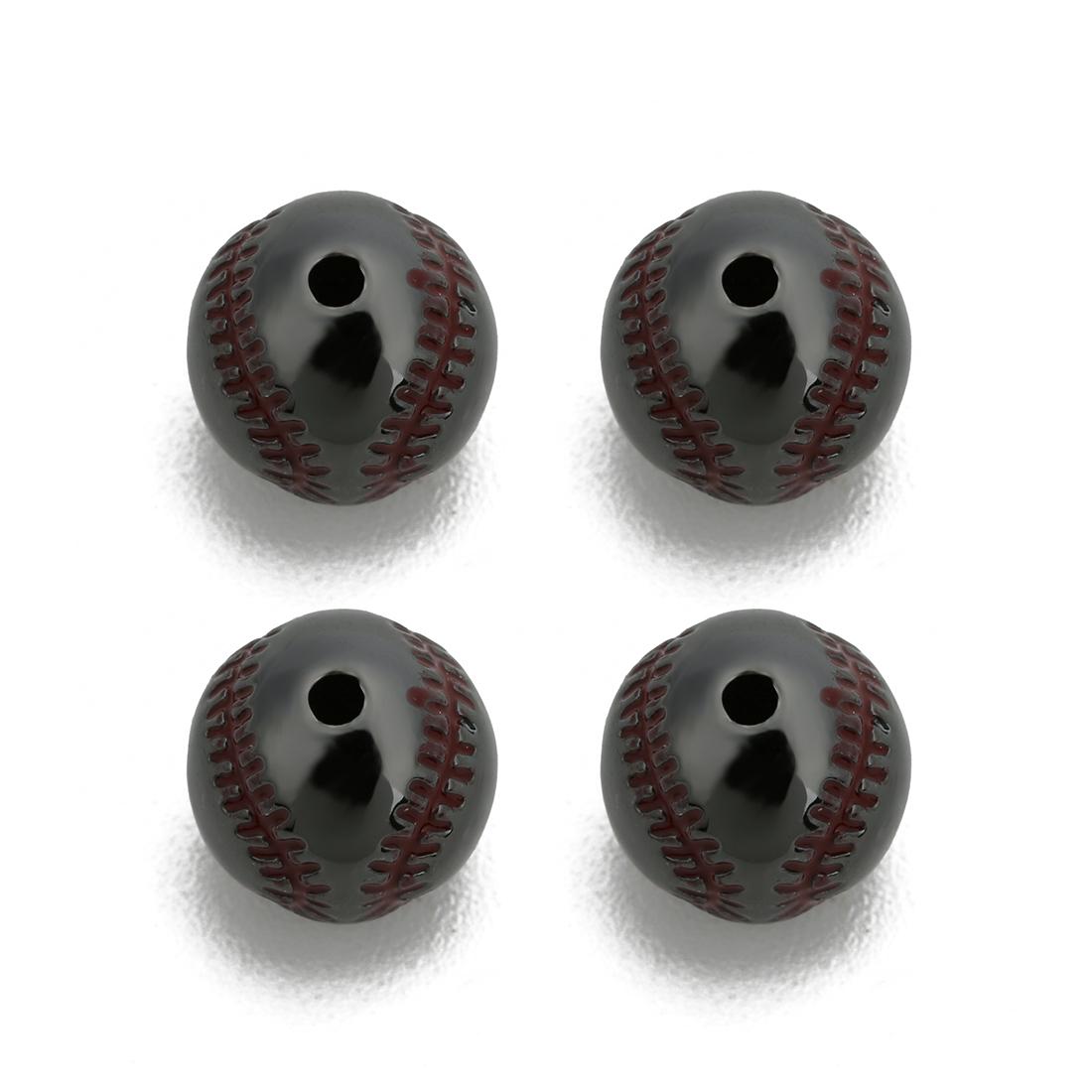 2pcs/lot Gold Plated Copper Sports Ball Beads Rugby Baseball Basketball Beads Charms For Jewelry Making Diy Bracelet Necklace Ac
2pcs/lot Gold Plated Copper Sports Ball Beads Rugby Baseball Basketball Beads Charms For Jewelry Making Diy Bracelet Necklace Ac