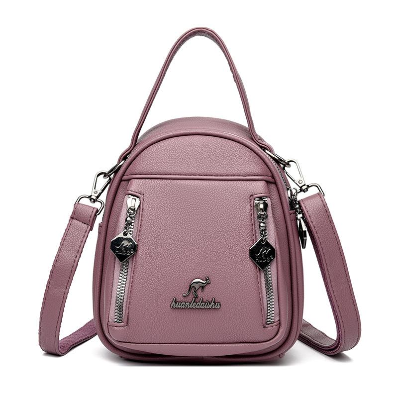 Вместительная сумка на одно плечо из мягкой кожи с высококлассной текстурой, маленькая круглая сумка, модная сумка через плечо фиолетовый
Вместительная сумка на одно плечо из мягкой кожи с высококлассной текстурой, маленькая круглая сумка, модная сумка через плечо фиолетовый