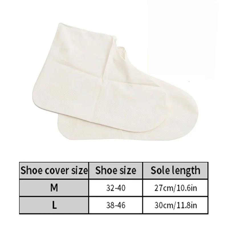Silicone Rain Shoe Cover Men Women Children Shoe Covers Anti Slip Rain Boots Sneakers Protector Waterproof Overshoes Footwear L
Silicone Rain Shoe Cover Men Women Children Shoe Covers Anti Slip Rain Boots Sneakers Protector Waterproof Overshoes Footwear L