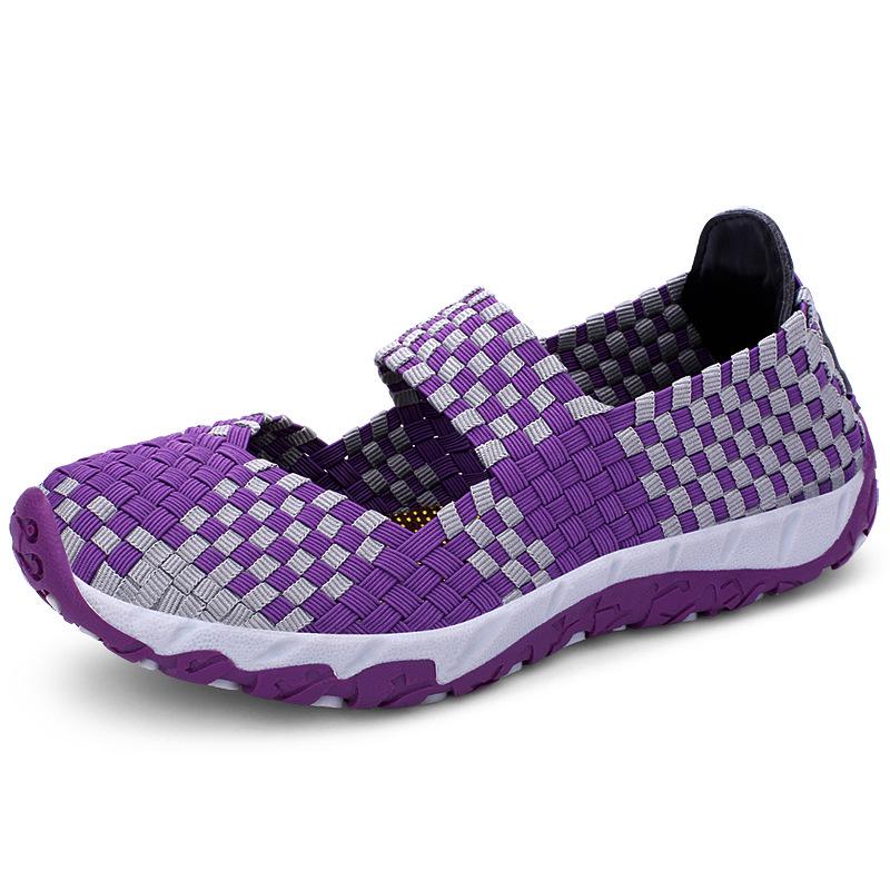 Women s Elastic Knit Casual Walking Shoes - Soft Sole Flat Sneakers for Spring/Summer 35
Women s Elastic Knit Casual Walking Shoes - Soft Sole Flat Sneakers for Spring/Summer 35