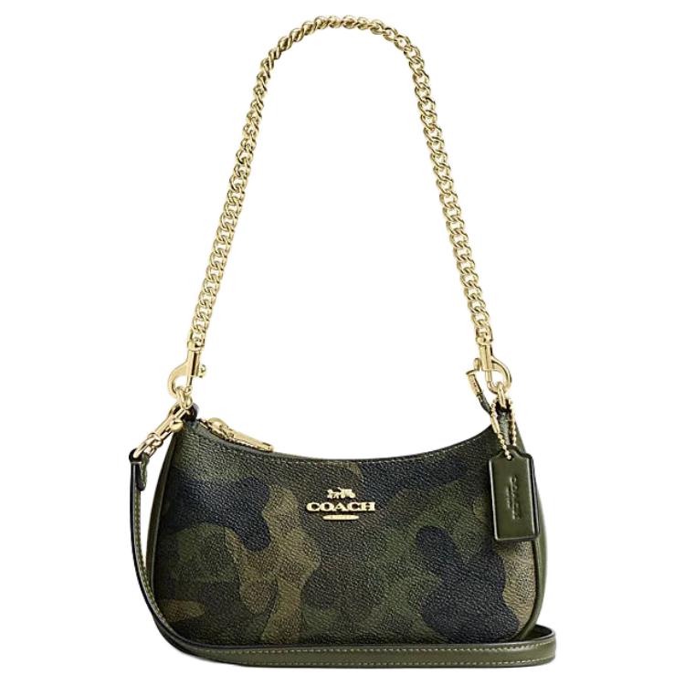 Coach Teri 20 Camouflage Print Zipper Closure Faux Leather And Recycled Leather Crossbody Shoulder Bag Small Women Bags Deep-Birch CW320-IMXAI Basic Set (Bag+Dust Bag)
Coach Teri 20 Camouflage Print Zipper Closure Faux Leather And Recycled Leather Crossbody Shoulder Bag Small Women Bags Deep-Birch CW320-IMXAI Basic Set (Bag+Dust Bag)