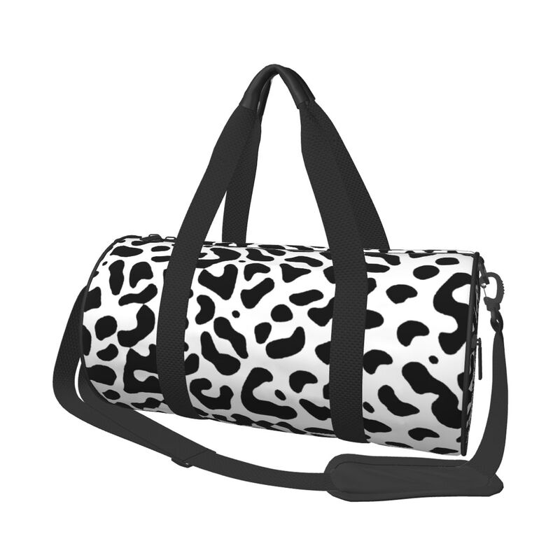 White Leopard Round Travel Duffel Bags for Men Women Foldable Luggage Bag Sport Gym Yoga Bag with Shoe Compartment Wet Pocket
White Leopard Round Travel Duffel Bags for Men Women Foldable Luggage Bag Sport Gym Yoga Bag with Shoe Compartment Wet Pocket