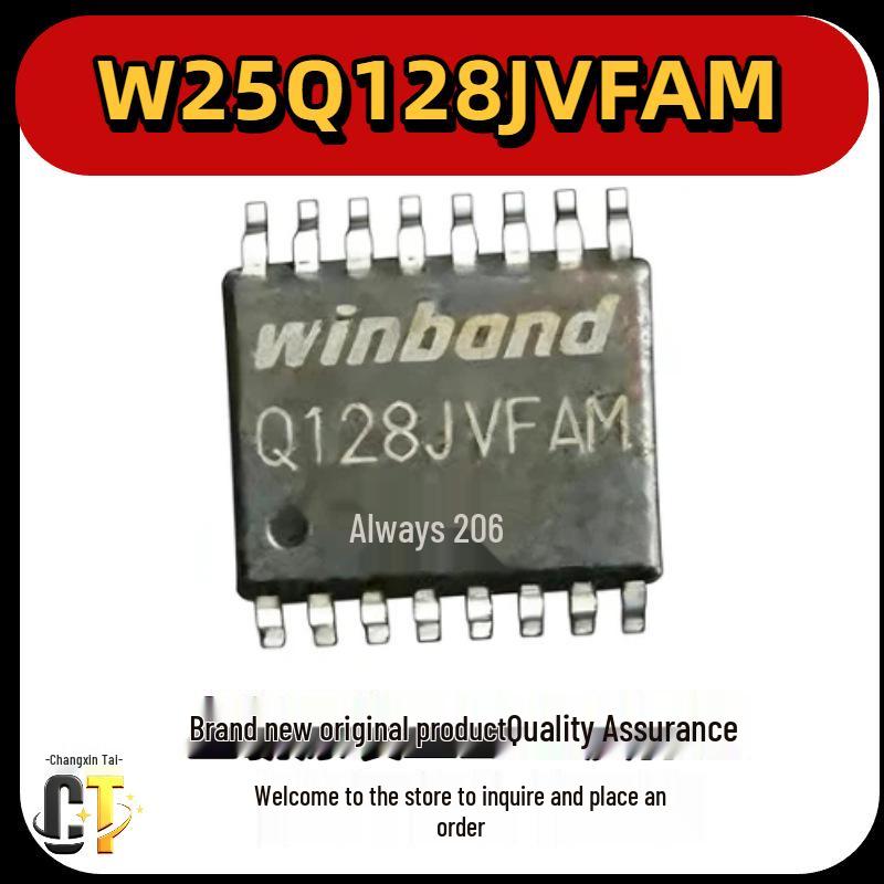 W25Q128JVFAM SOP16 Flash Memory Chip, 128Mb BOM Component Inquire Price and Stock
W25Q128JVFAM SOP16 Flash Memory Chip, 128Mb BOM Component Inquire Price and Stock