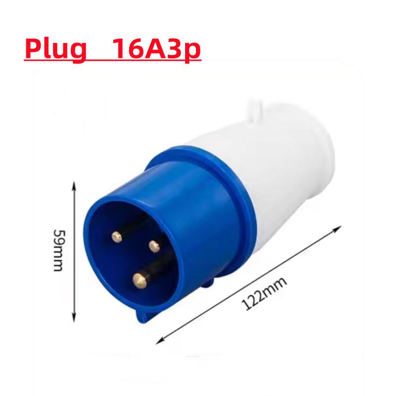 Industrial Plug and Socket 5pin 3core 3P/4P/5P Electrical Connector 16A 32A IP44 Wall Mounted Socket 220V 380V 415V MALE FEMALE
Industrial Plug and Socket 5pin 3core 3P/4P/5P Electrical Connector 16A 32A IP44 Wall Mounted Socket 220V 380V 415V MALE FEMALE