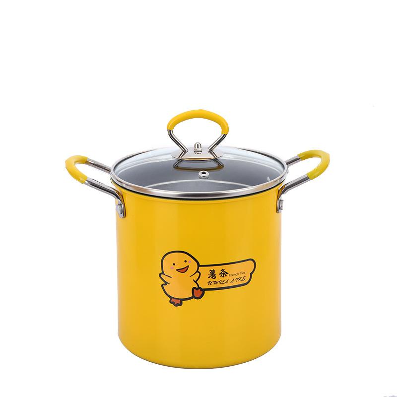 Бытовая сковорода с меньшим количеством масла и дыма 2L
Бытовая сковорода с меньшим количеством масла и дыма 2L