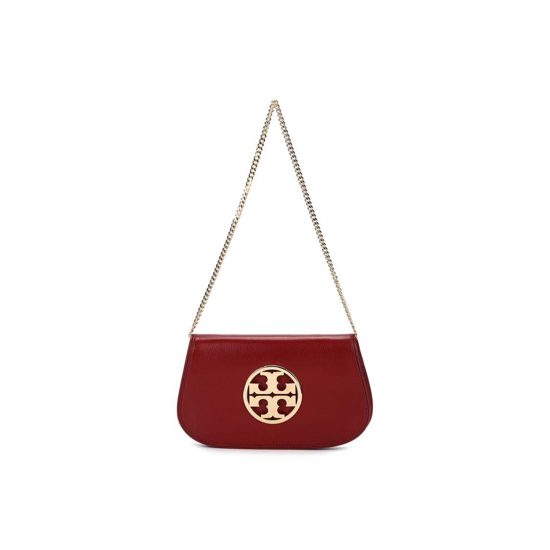 Tory Burch Reva Double T Logo Flap Removable Metal Shoulder Strap Leather Crossbody Clutch Women Bags Burgundy 152250-600 Basic Set (Bag+Dust Bag)
Tory Burch Reva Double T Logo Flap Removable Metal Shoulder Strap Leather Crossbody Clutch Women Bags Burgundy 152250-600 Basic Set (Bag+Dust Bag)