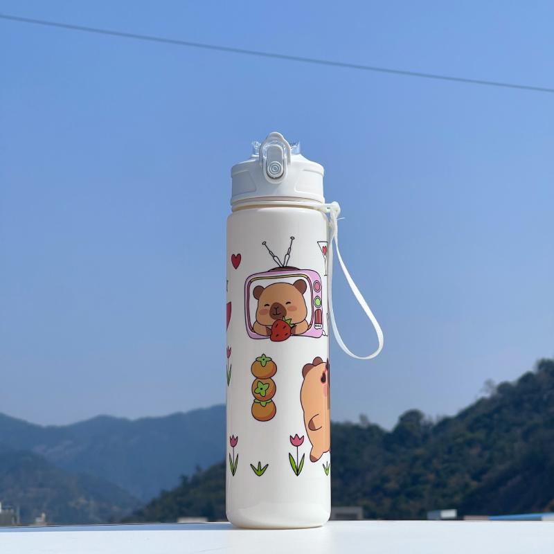 800Ml Capybara Cute Water Cup With Straw Travel Water Cup Large Capacity Kawaii Water Bottle For Boys Girls Daily Use
800Ml Capybara Cute Water Cup With Straw Travel Water Cup Large Capacity Kawaii Water Bottle For Boys Girls Daily Use