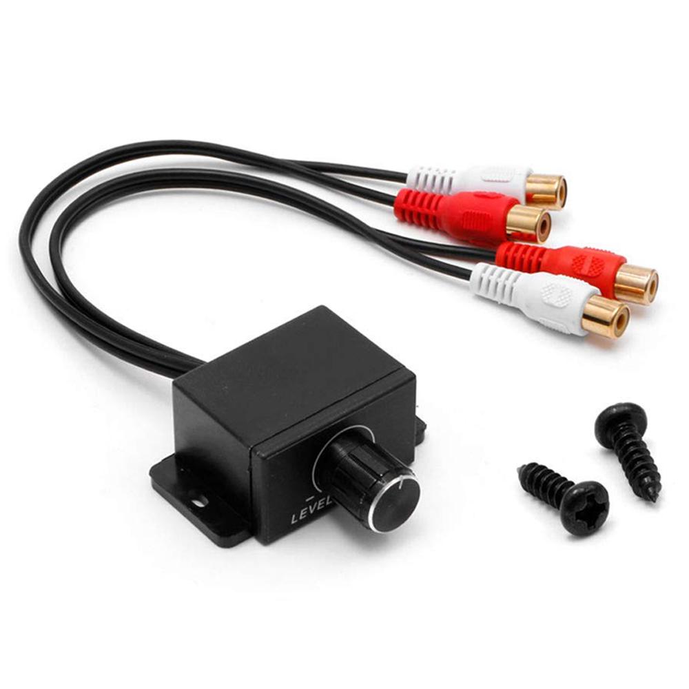 Car RCA Remote Amplifier Level Controller RCA Audio Bass Knob Volume Control Cable Type A
Car RCA Remote Amplifier Level Controller RCA Audio Bass Knob Volume Control Cable Type A