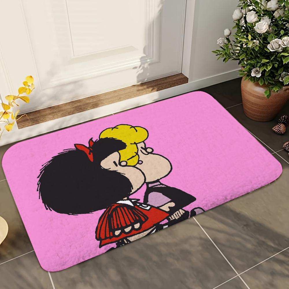1pc M-Mafalda Girl Bathroom Absorbent Anti-Slip Mats Soft Home Decor Kitchen Floor Carpets Non-Slip Waterproof 40x60cm
1pc M-Mafalda Girl Bathroom Absorbent Anti-Slip Mats Soft Home Decor Kitchen Floor Carpets Non-Slip Waterproof 40x60cm