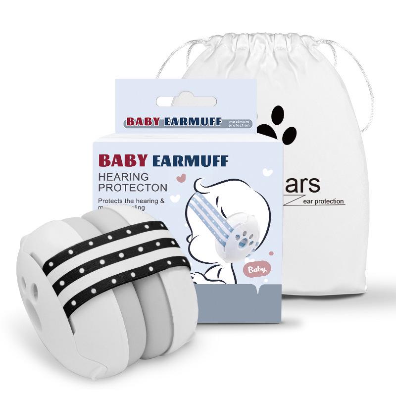 Adjustable Baby & Kids Noise Cancelling Earmuffs for Sleep чорний/білий
Adjustable Baby & Kids Noise Cancelling Earmuffs for Sleep чорний/білий