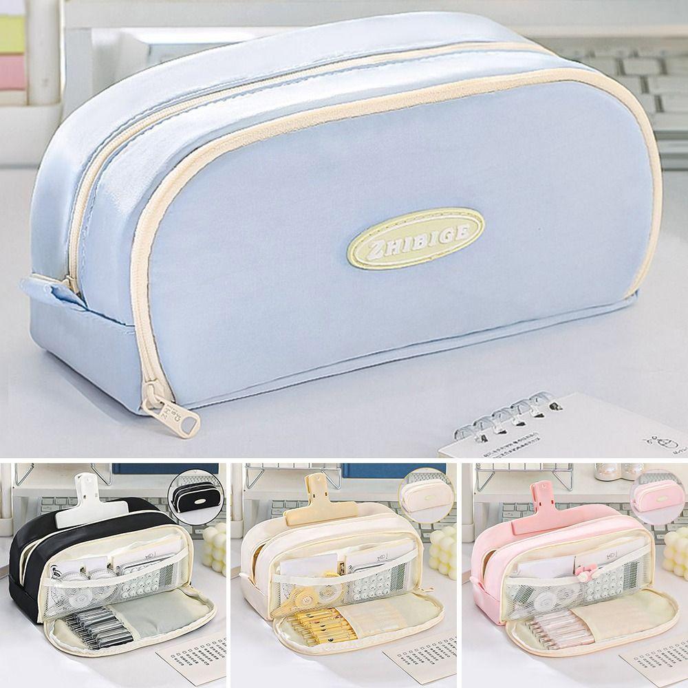 Large Capacity Pen Bag Double Layered Pencil Box Multi-function Pencil Case Student Gift
Large Capacity Pen Bag Double Layered Pencil Box Multi-function Pencil Case Student Gift