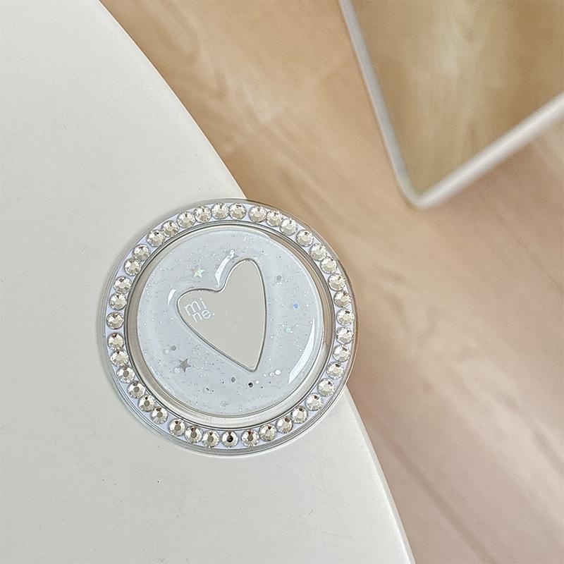Rhinestone Magnetic Star Epoxy Sequins Love Mobile Phone Airbag Holder Retractable Wind Portable Ring Buckle
Rhinestone Magnetic Star Epoxy Sequins Love Mobile Phone Airbag Holder Retractable Wind Portable Ring Buckle