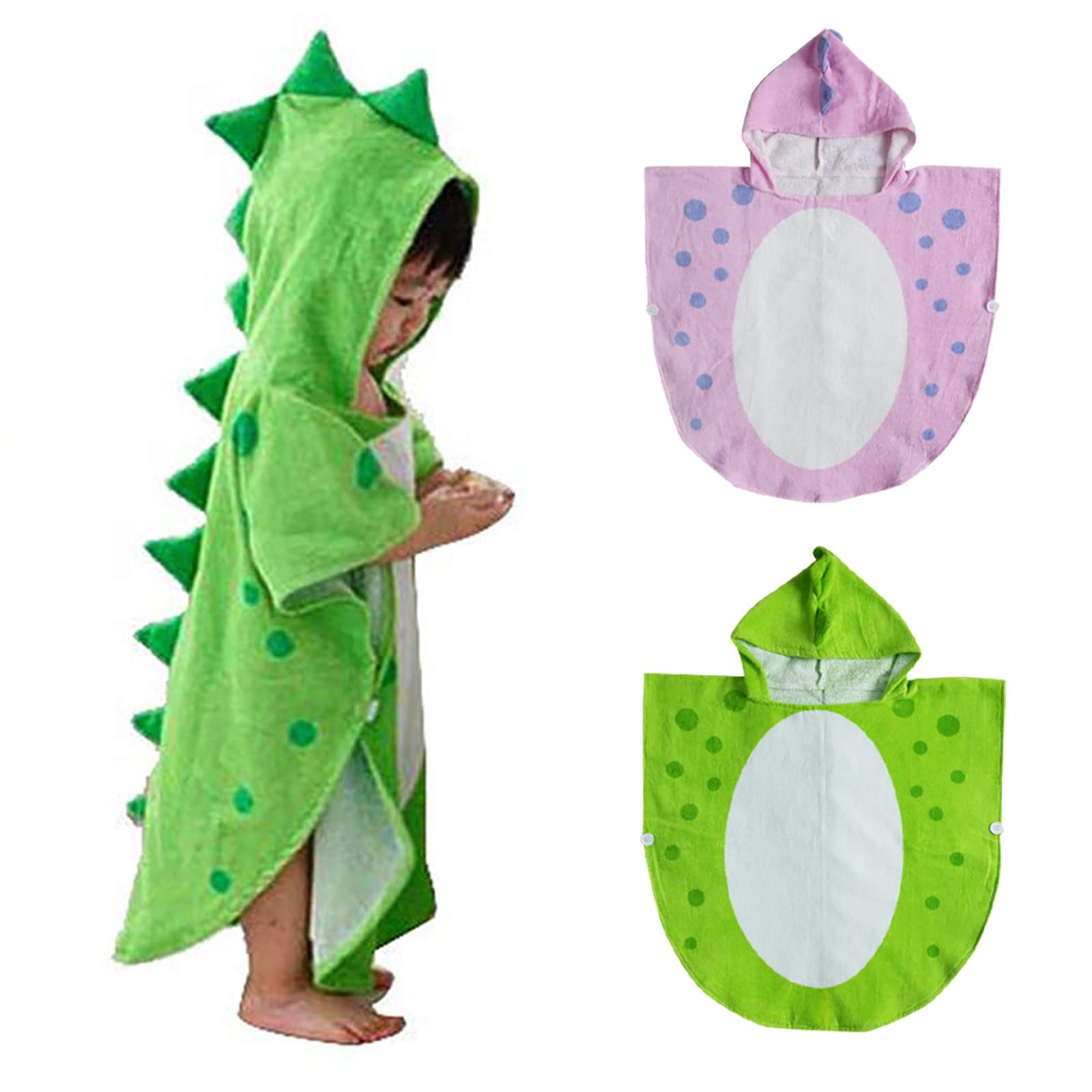 Baby Bathrobe Cotton Dinosaur Pattern Kids Robe Cloak Beach Swim Hooded M зелёный
Baby Bathrobe Cotton Dinosaur Pattern Kids Robe Cloak Beach Swim Hooded M зелёный
