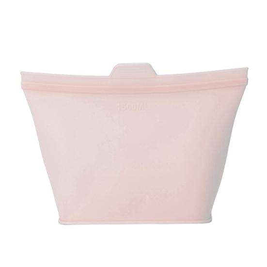 Fresh-keeping Bag Food-Grade Silicone with Sealing Strip Pouch Leak-Proof Reusable Microwave Safe Freshness Keeper for Home Kitchen Dining 500ML світло-рожевий колір
Fresh-keeping Bag Food-Grade Silicone with Sealing Strip Pouch Leak-Proof Reusable Microwave Safe Freshness Keeper for Home Kitchen Dining 500ML світло-рожевий колір