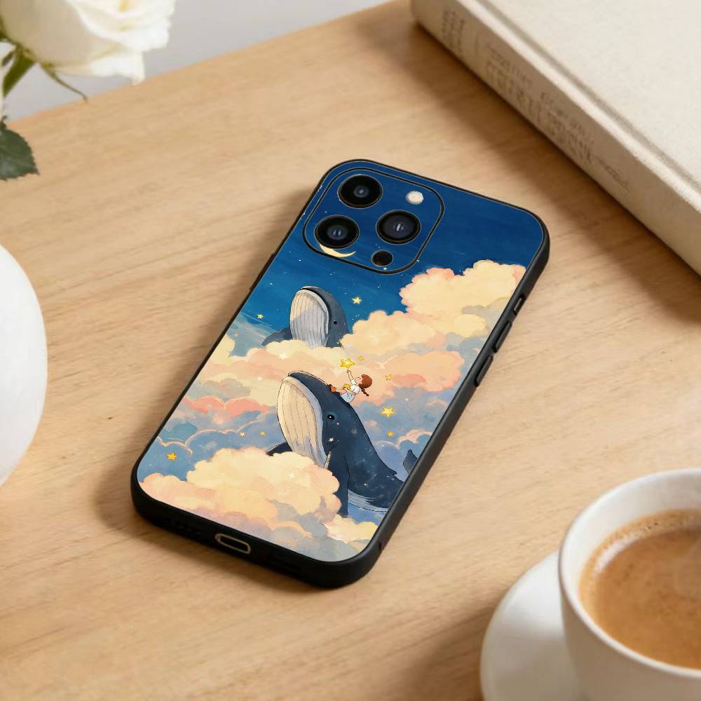 Whale Fall-Art Phone Case For iPhone 17 16 15 14 13 12 Max Plus Silicone Black Cover iPhone14ProMax
Whale Fall-Art Phone Case For iPhone 17 16 15 14 13 12 Max Plus Silicone Black Cover iPhone14ProMax