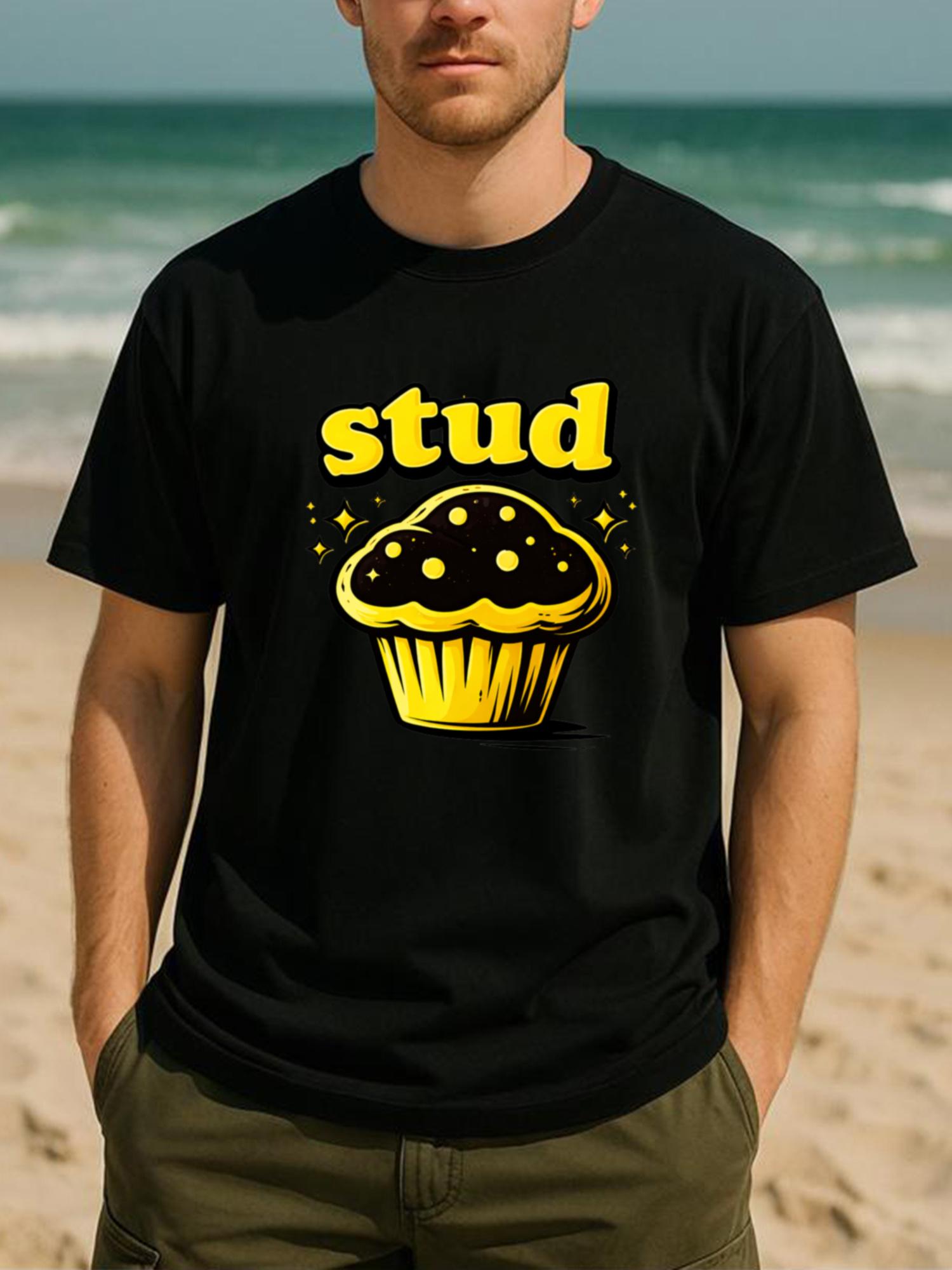 European Size Stud Dark and Light Colored Cupcakes, Quirky and Unique Style All-season Comfortable T-shirts, Short-sleeved Tops 4XL
European Size Stud Dark and Light Colored Cupcakes, Quirky and Unique Style All-season Comfortable T-shirts, Short-sleeved Tops 4XL