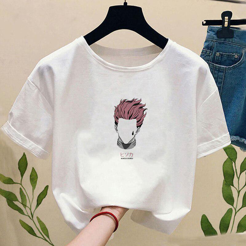 Hunter X Hunter Hisoka Morow Женская футболка Мультфильм Футболка Harajuku 90s Женский короткий рукав
Hunter X Hunter Hisoka Morow Женская футболка Мультфильм Футболка Harajuku 90s Женский короткий рукав