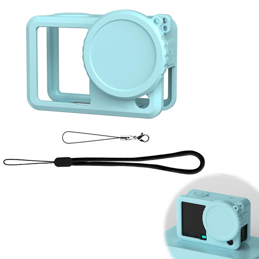 Soild Color Silicone Cover for DJI Osmo Action 6 Protector Case With Lens Protector Cap Anti-scratch Anti Drop Shell Accessorie
Soild Color Silicone Cover for DJI Osmo Action 6 Protector Case With Lens Protector Cap Anti-scratch Anti Drop Shell Accessorie