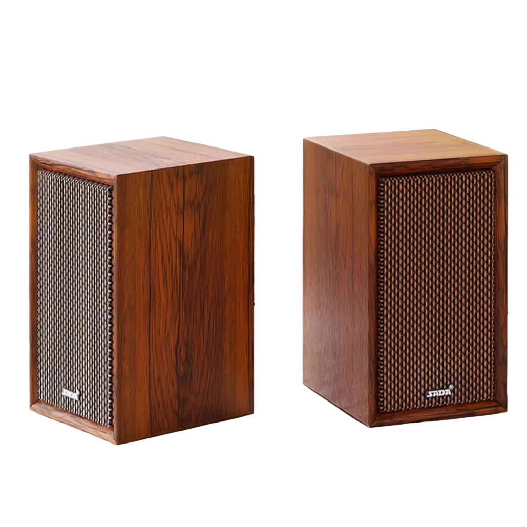 SADA Computer wired Speakers, Desktop HiFi 2.0 Active Wooden Speakers, for Home Use, USB, Laptop Speakers, no bluetooth
SADA Computer wired Speakers, Desktop HiFi 2.0 Active Wooden Speakers, for Home Use, USB, Laptop Speakers, no bluetooth