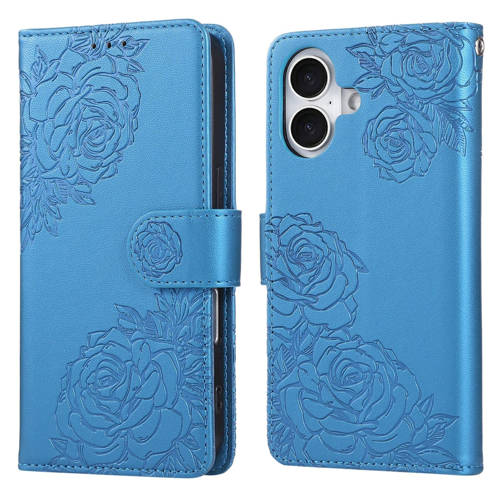 For iPhone 16 Case Rose Flower PU Leather Wallet Phone Cover with 3 Card Slots D
For iPhone 16 Case Rose Flower PU Leather Wallet Phone Cover with 3 Card Slots D