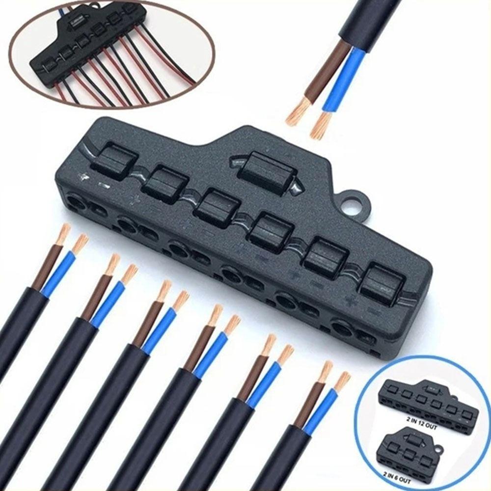 Led Distribution Block Wire Connecting Distribution Divider Wire Splitter Port Hub Port Sharing Box 6 Ports
Led Distribution Block Wire Connecting Distribution Divider Wire Splitter Port Hub Port Sharing Box 6 Ports